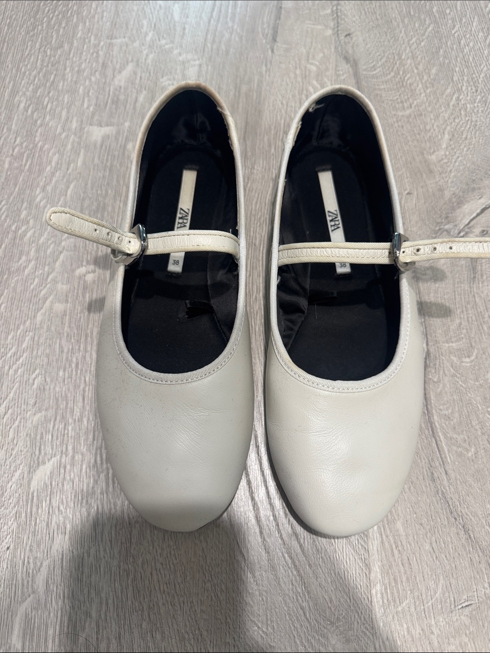 Zara Cream Mary Jane’s